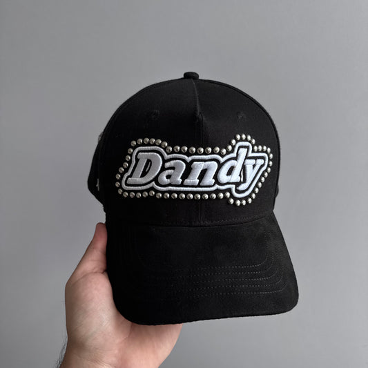 Dandy Hats Stars&Studs Cap Black