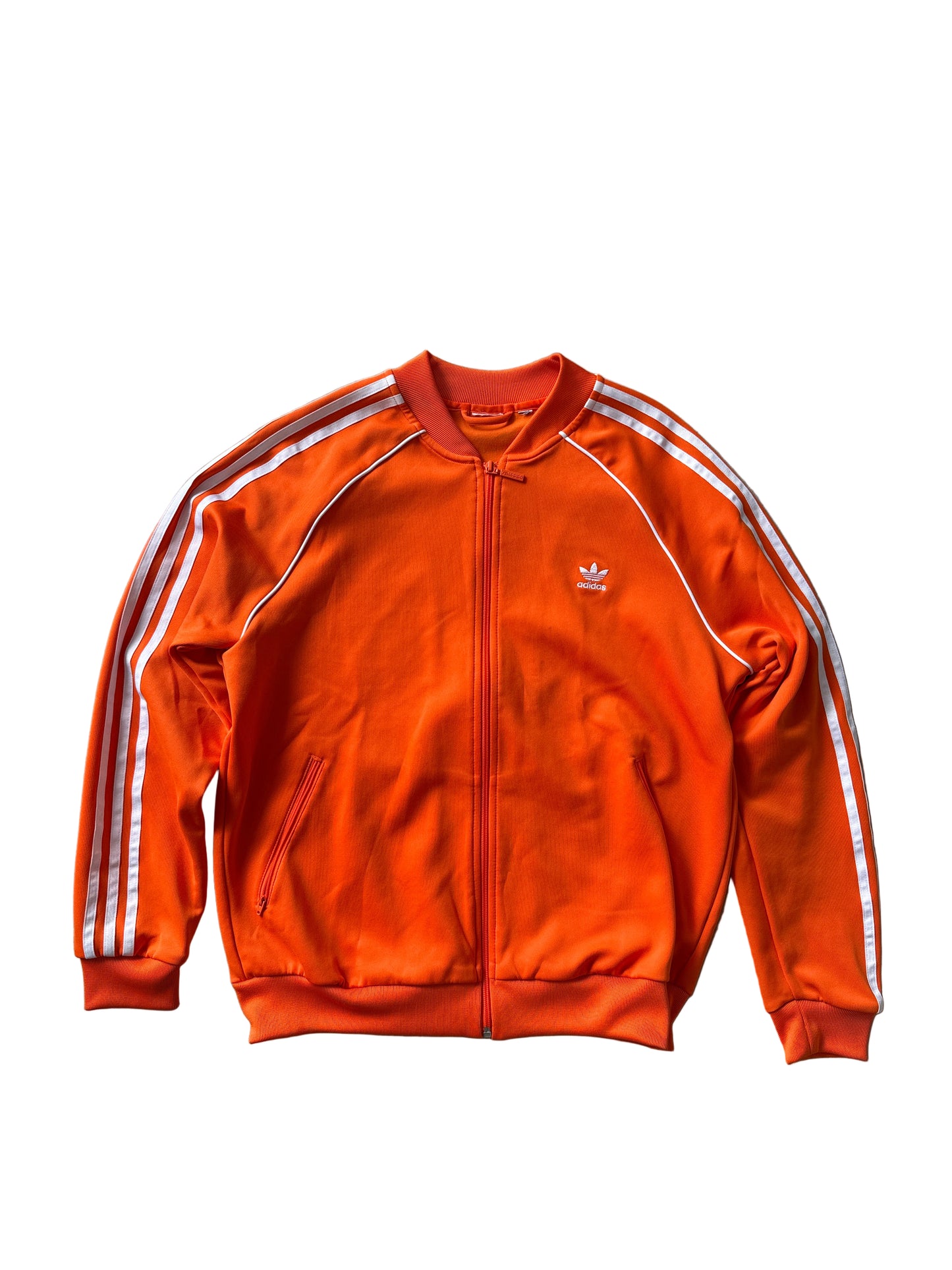 Adidas Originals Logo Track Jacket Orange
