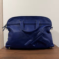 Vlieger & Vandam Leather Gun Bag Blue