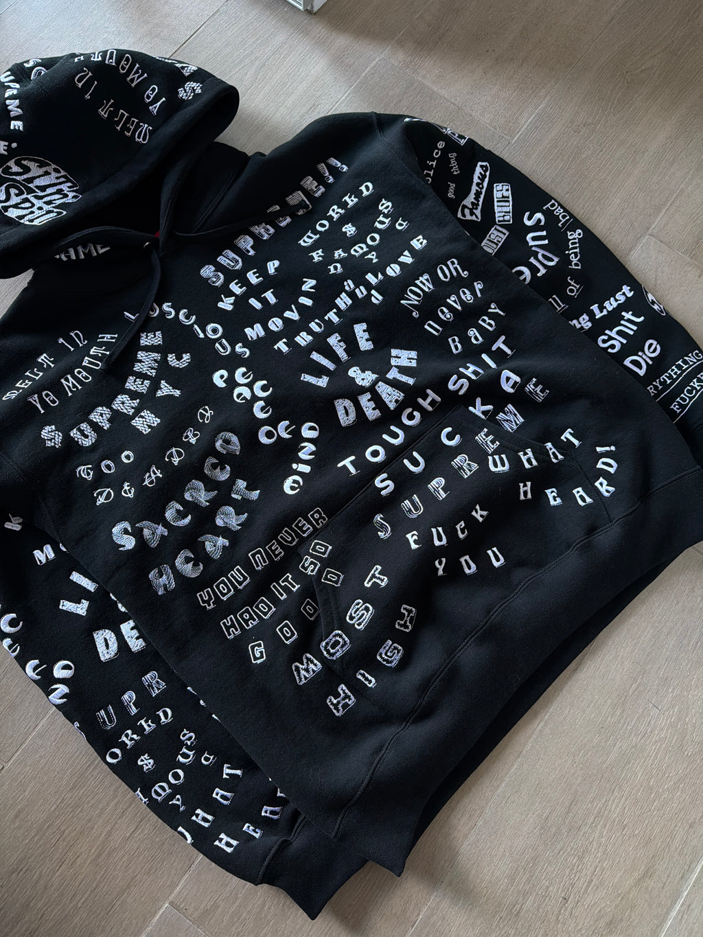 Supreme Too Deadly Hooded Sweatshirt