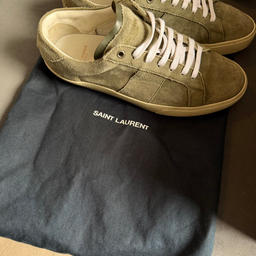 Saint Laurent Court Classic “Forest Green”
