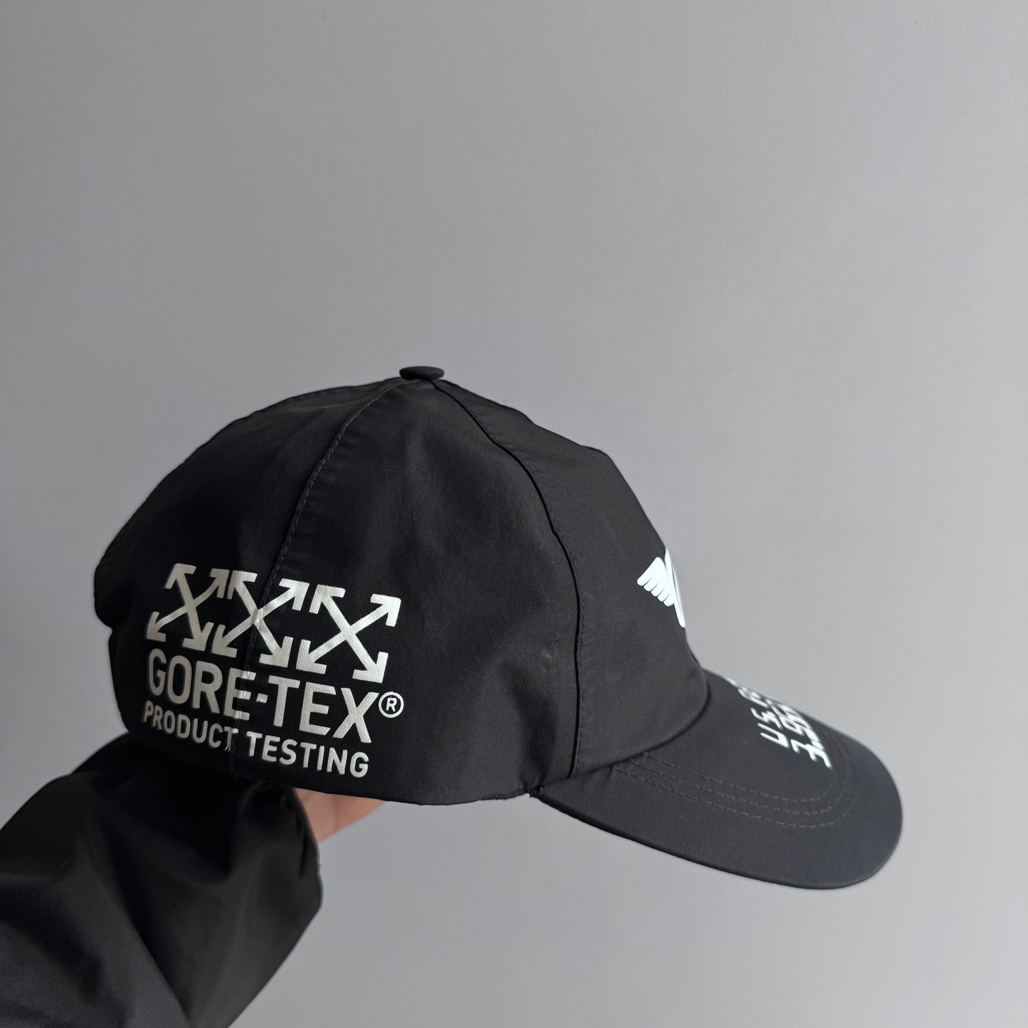 Off-White c/o Virgil Abloh x Gore-Tex Black Baseball Cap
