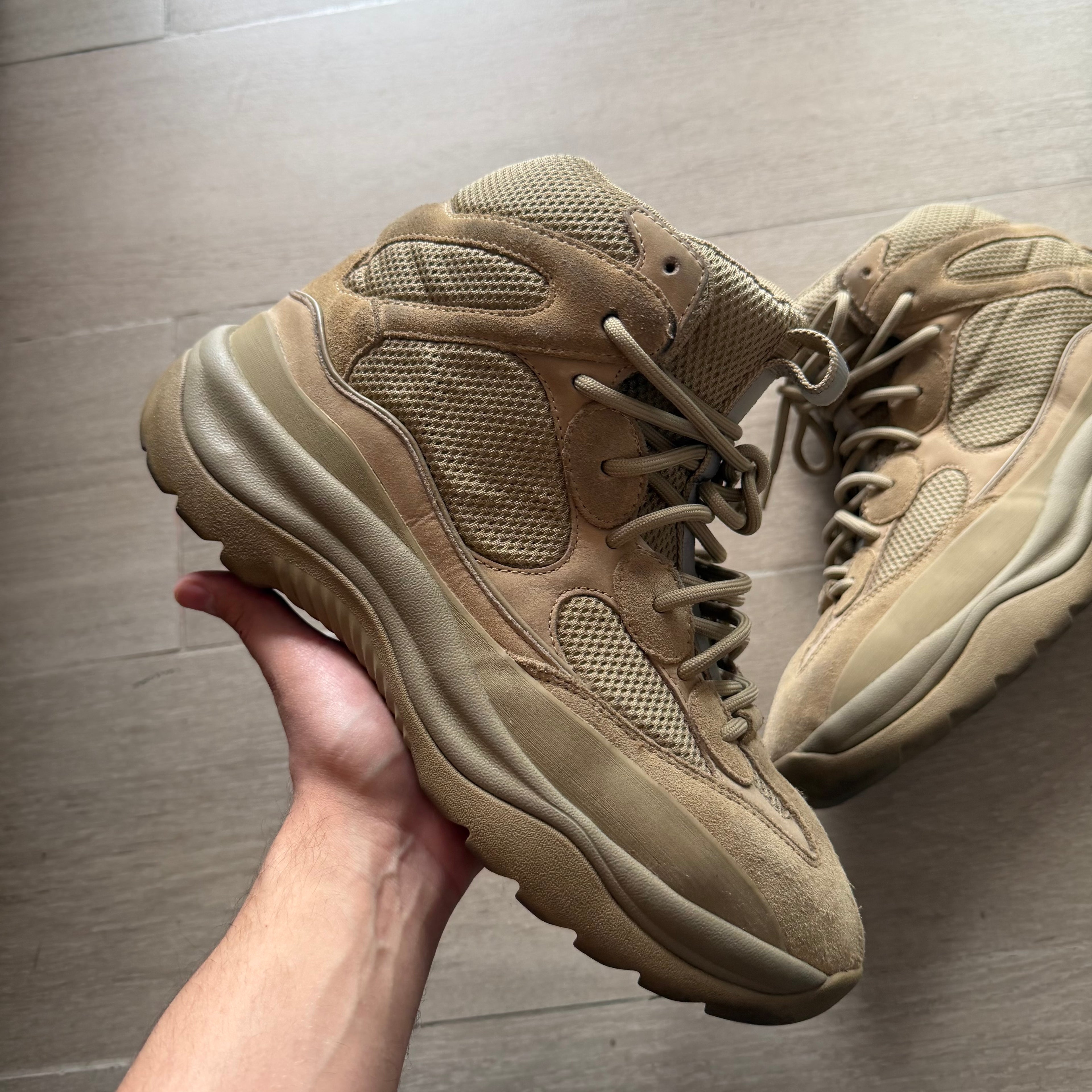 Yeezy Season 7 Dessert Boots Taupe (10-10.5)