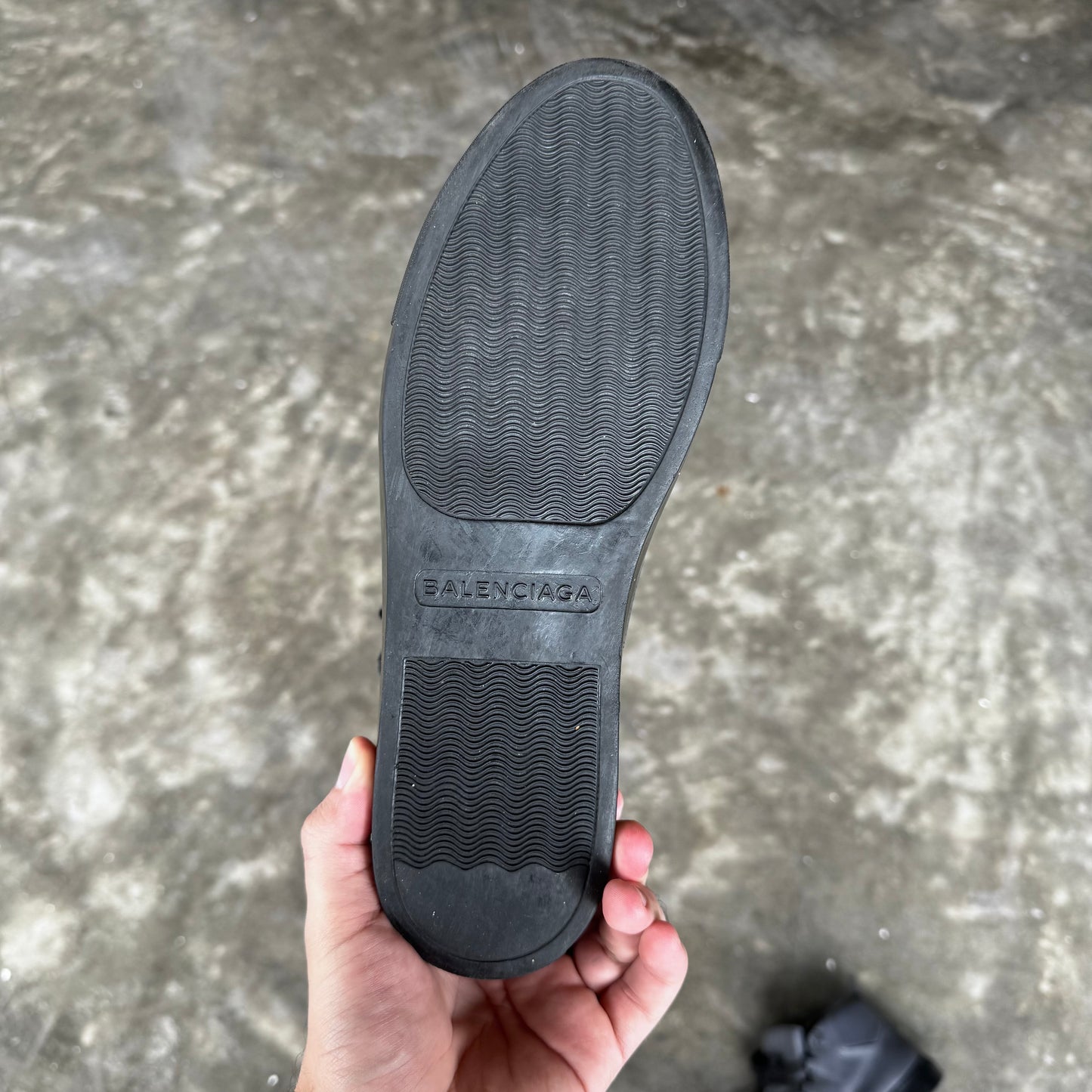 Balenciaga Arena High Top Sneaker Black