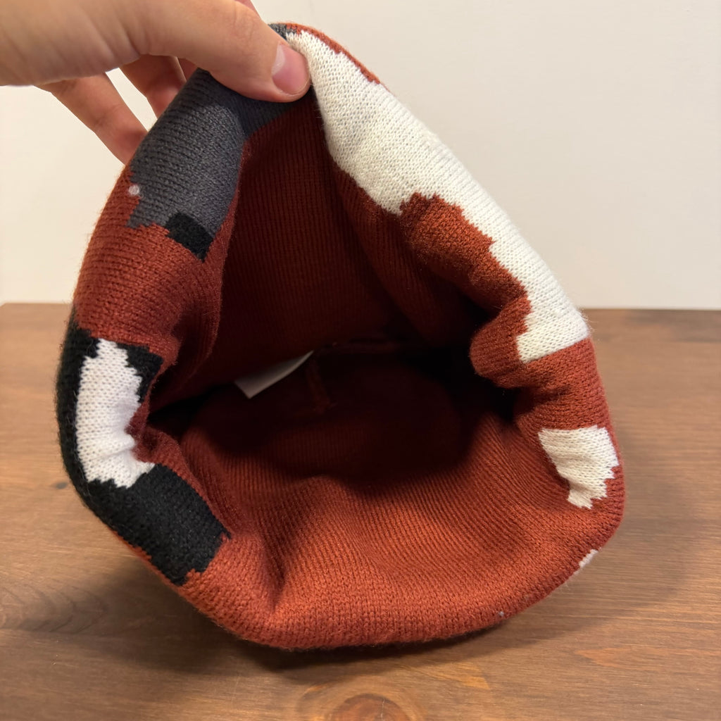 Supreme Big Logo Red Camo Beanie