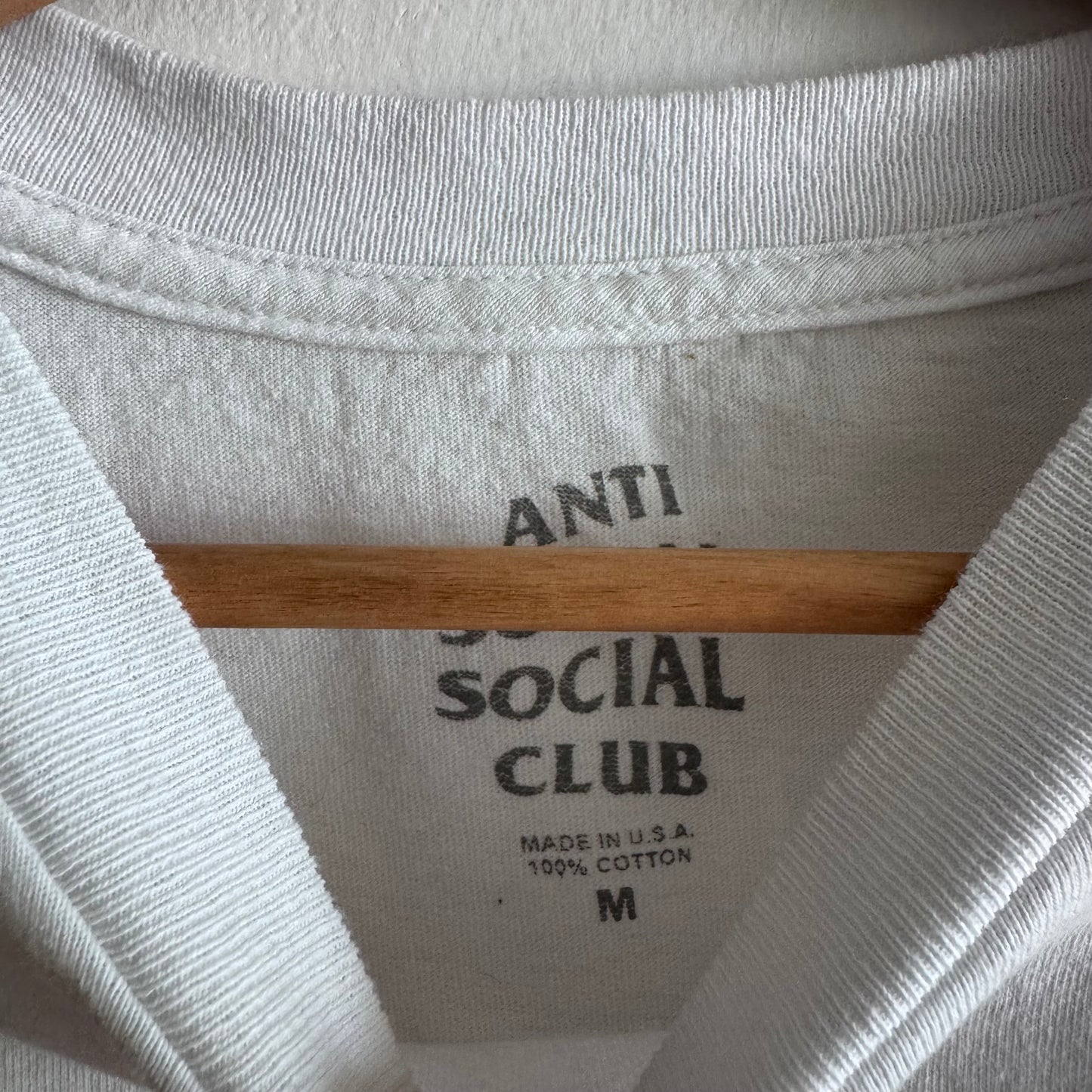 Anti Social Social Club Logo White Tee