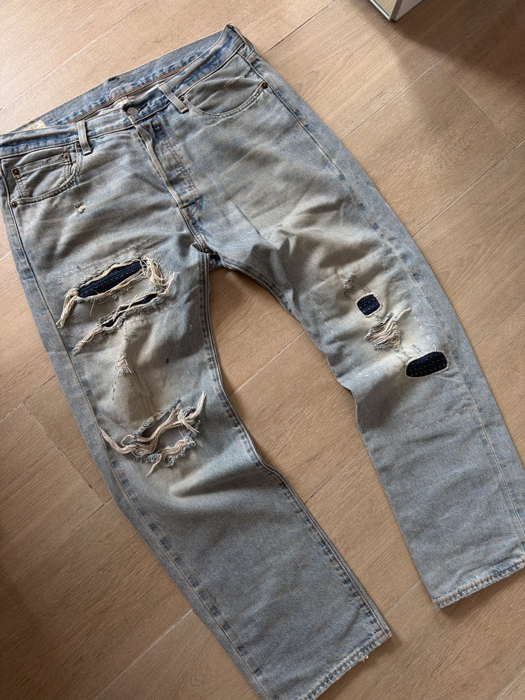 Levis 150th Anniversary Special Edition Selvedge Denim Jeans “Sashiko”