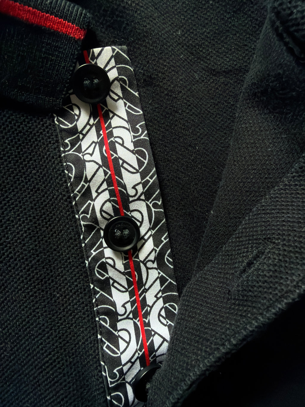 Burberry Grenford Polo Shirt Black (M)