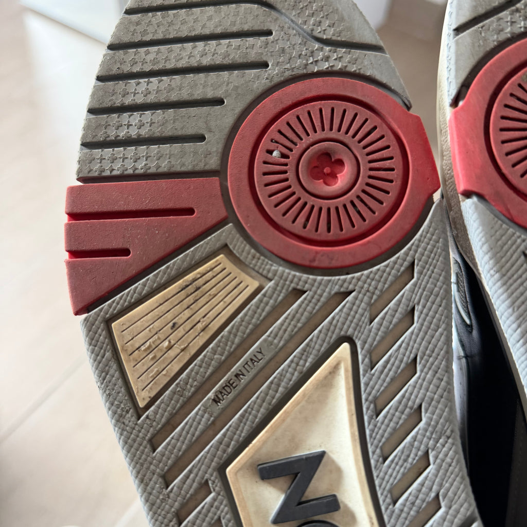 SS21 Louis Vuitton Upcycled Trainers Pink Multi *Virgil Abloh* (8.5LV)