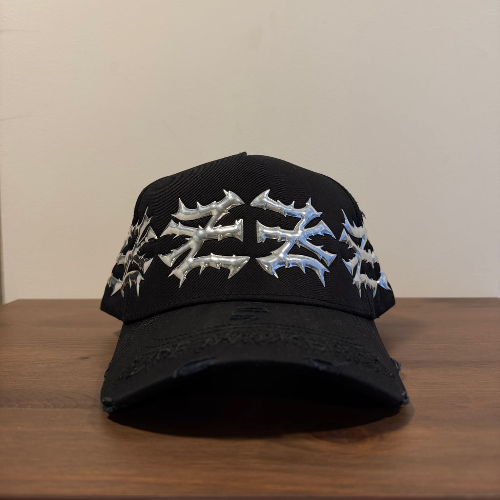 Rude Awakenings “NY CHROME” Cap Black