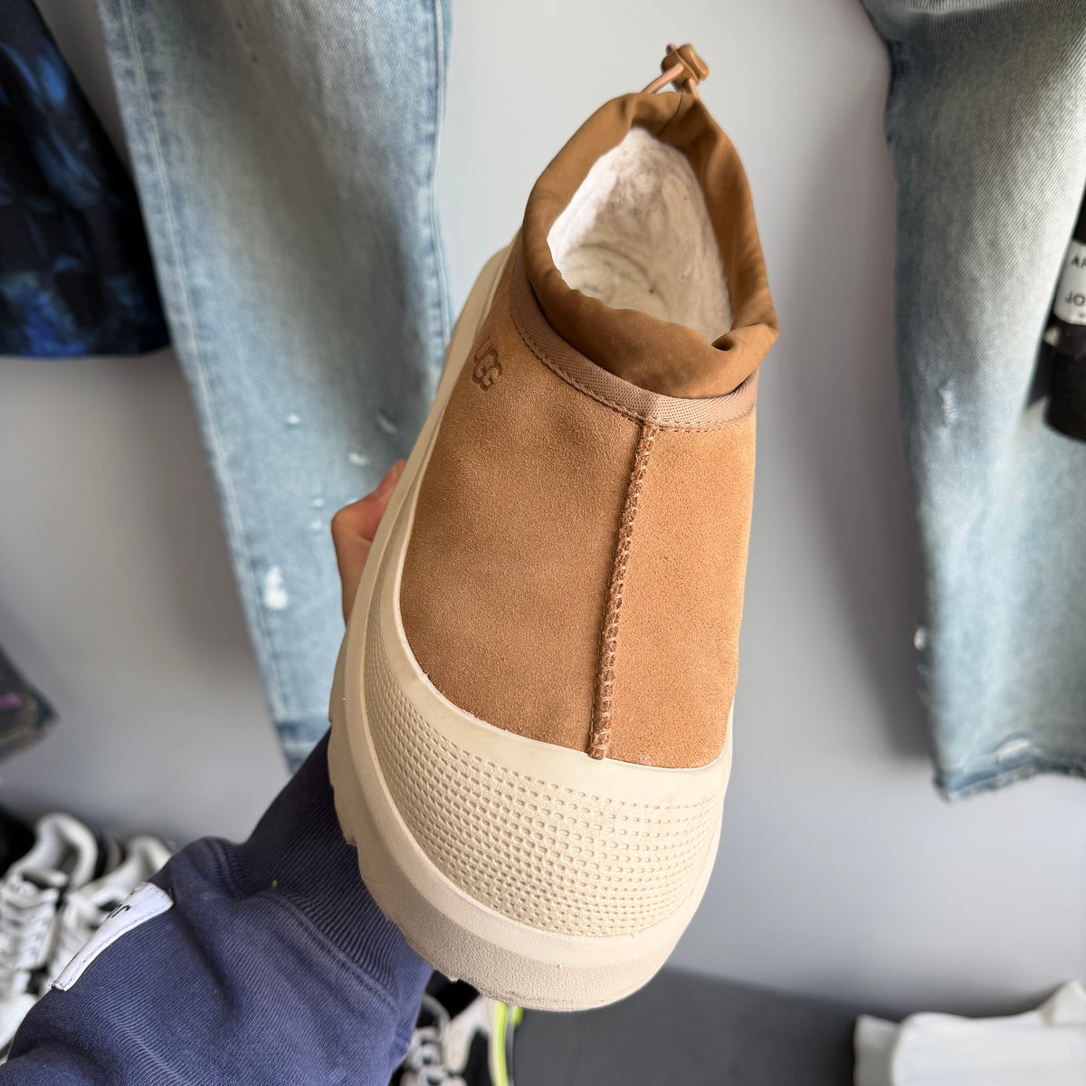 UGG M Tasman Weather Hybrid Chestnut Whitecap (9US)