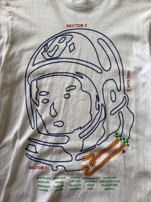 Billionaire Boys Club BB Track Tee White