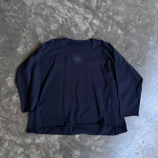 YZY Kanye West Vultures Logo Longsleeve Black (3)