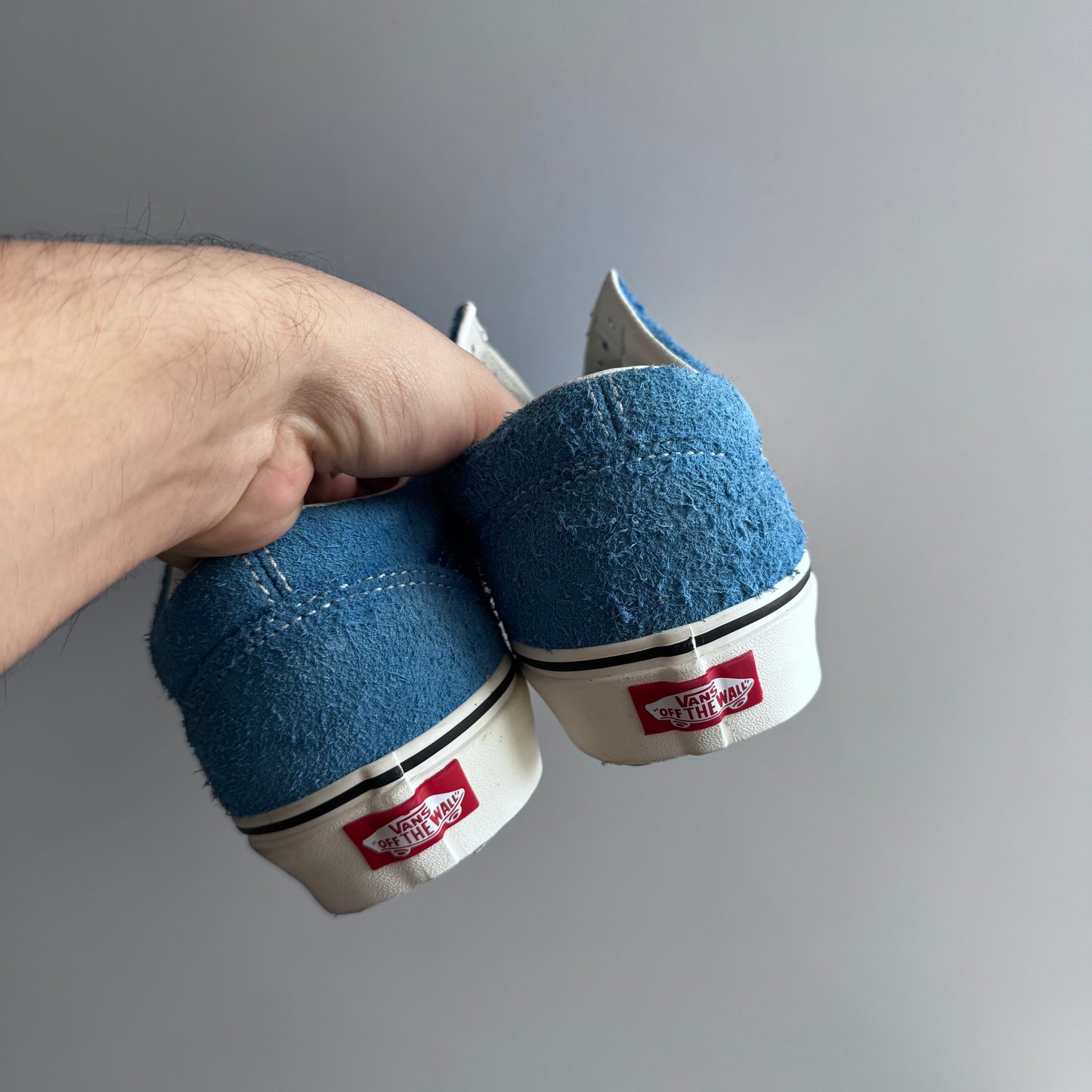 Vans Old Skool Low Hairy Suede Sneakers Blue