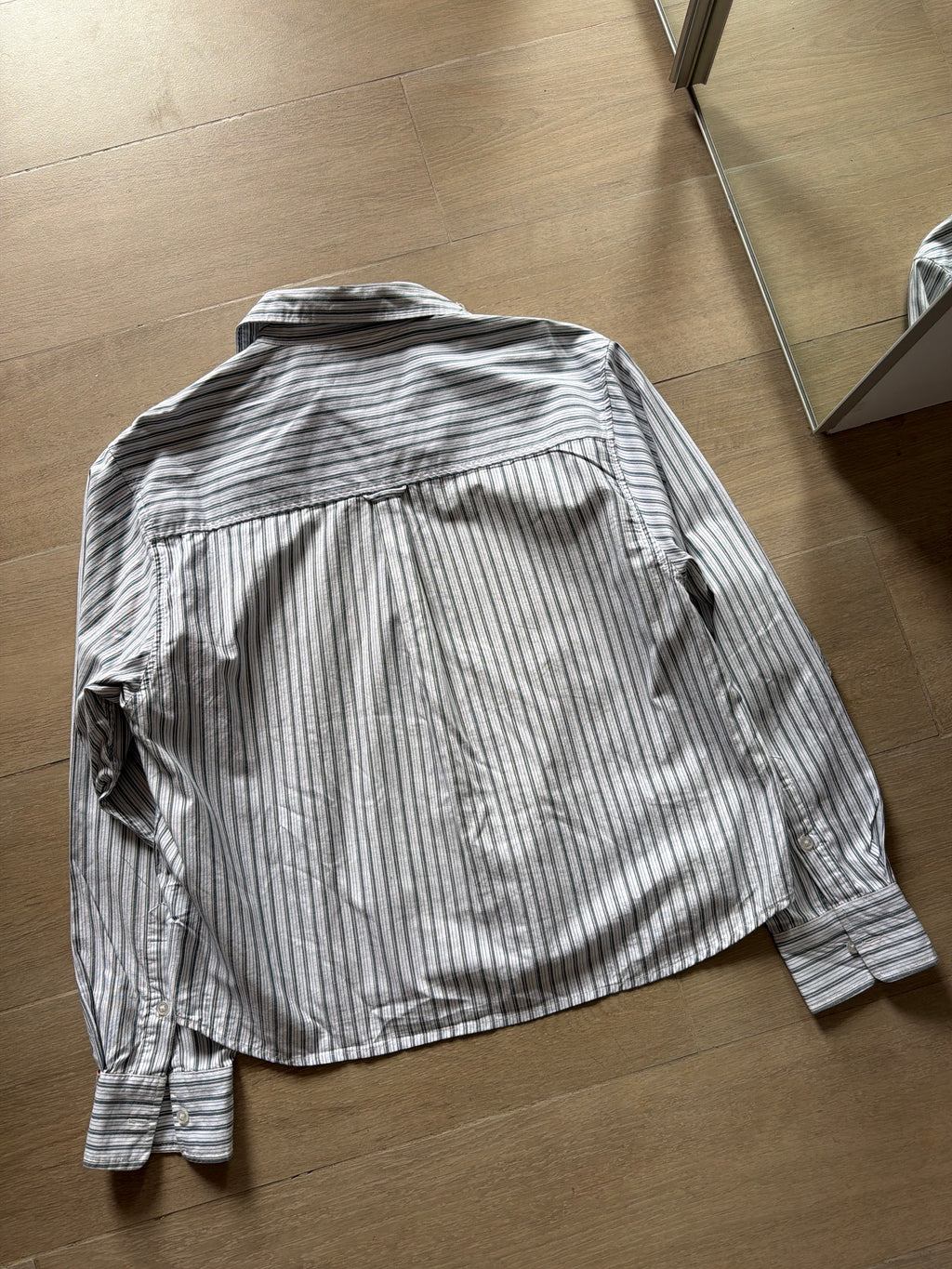 Emestudios Don Boxy Stripped Shirt Gris (M)