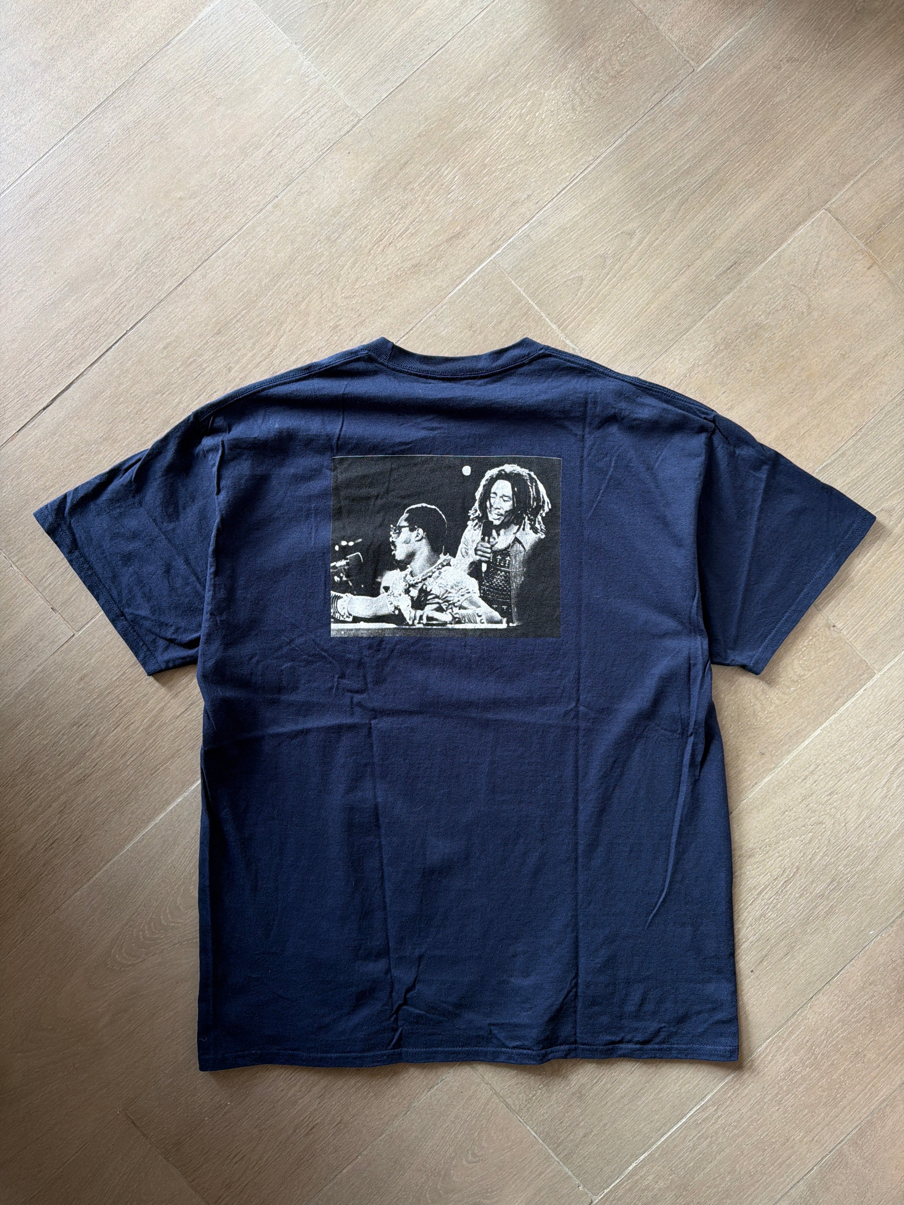 Fucking Awesome Bob Marley Tee Navy