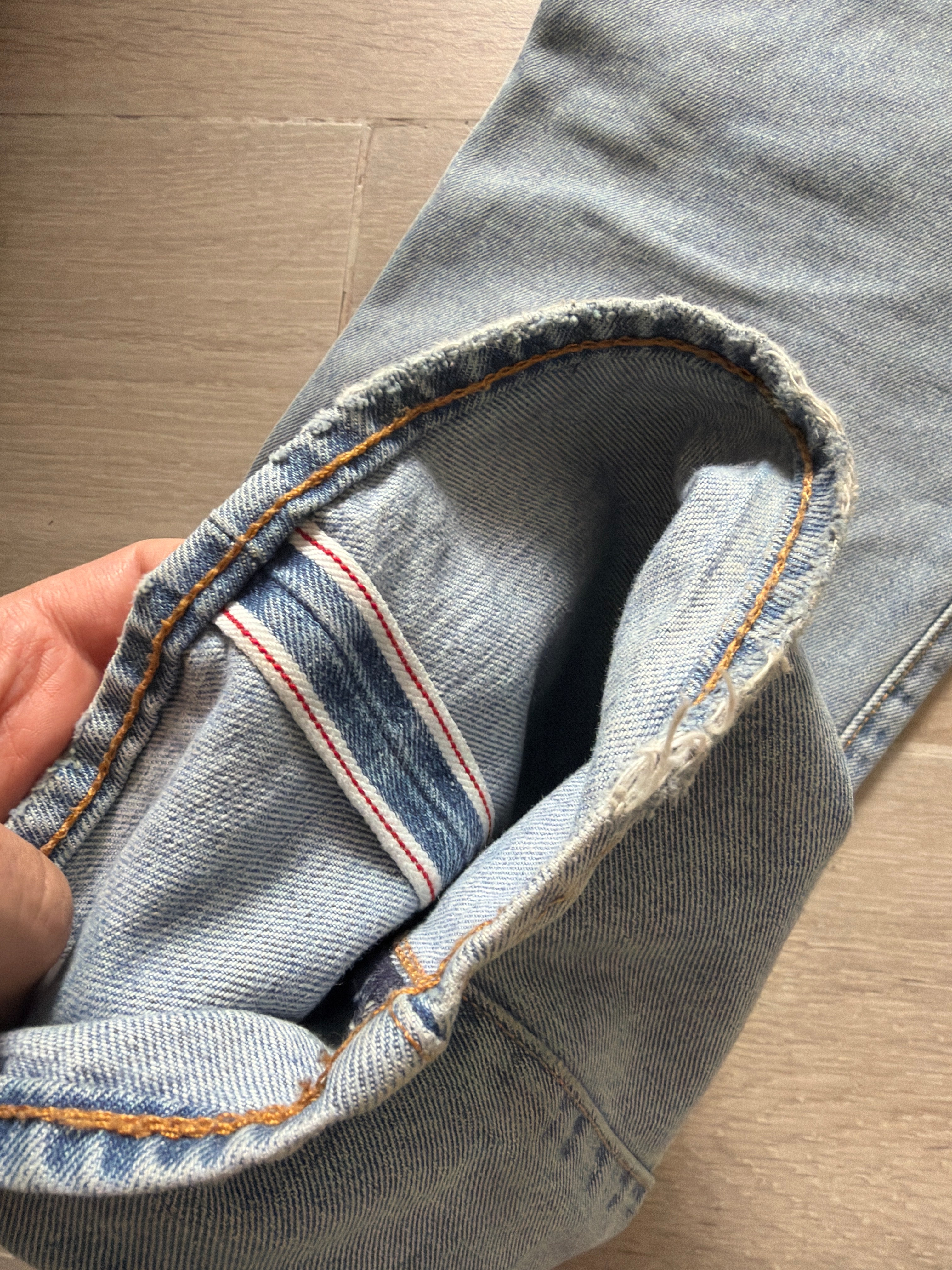 Levis 150th Anniversary Special Edition Selvedge Denim Jeans “Sashiko”