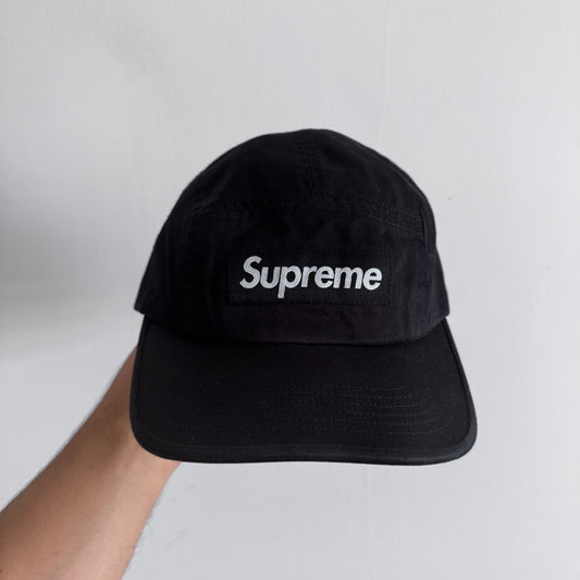 Supreme Black Camp Cap