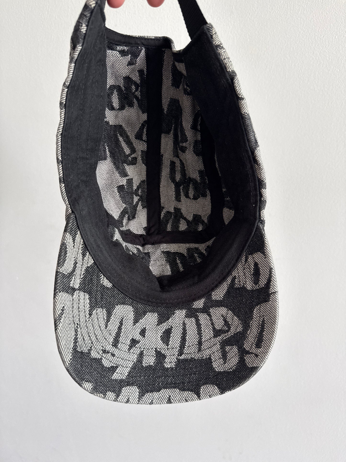 Supreme Fat Tip Jacquard Denim Camp Cap