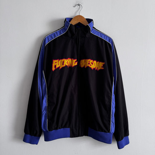 Fucking Awesome Track Jacket Blueish/Black