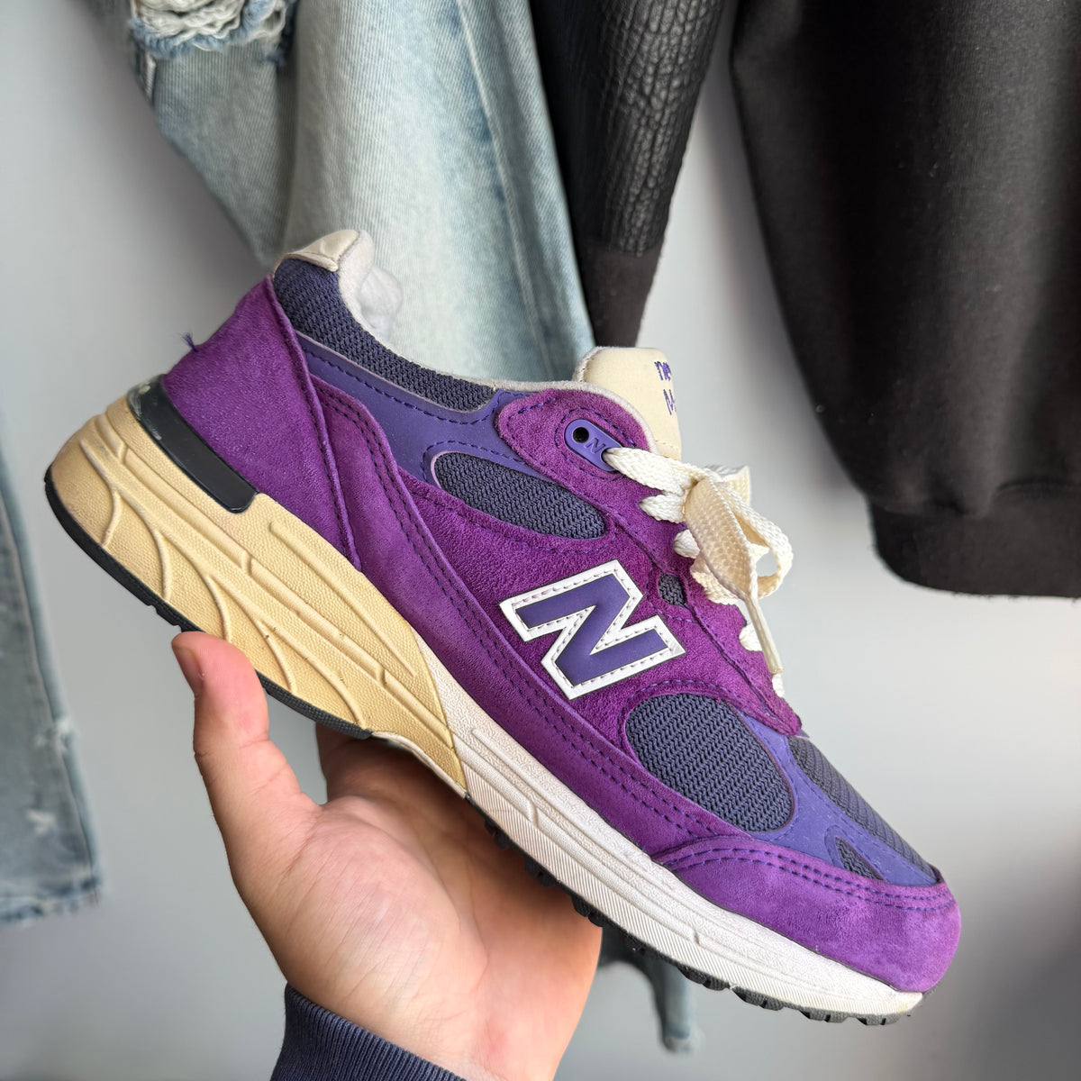 New Balance 993 MiUSA Teddy Santis Dark Mercury (8US)