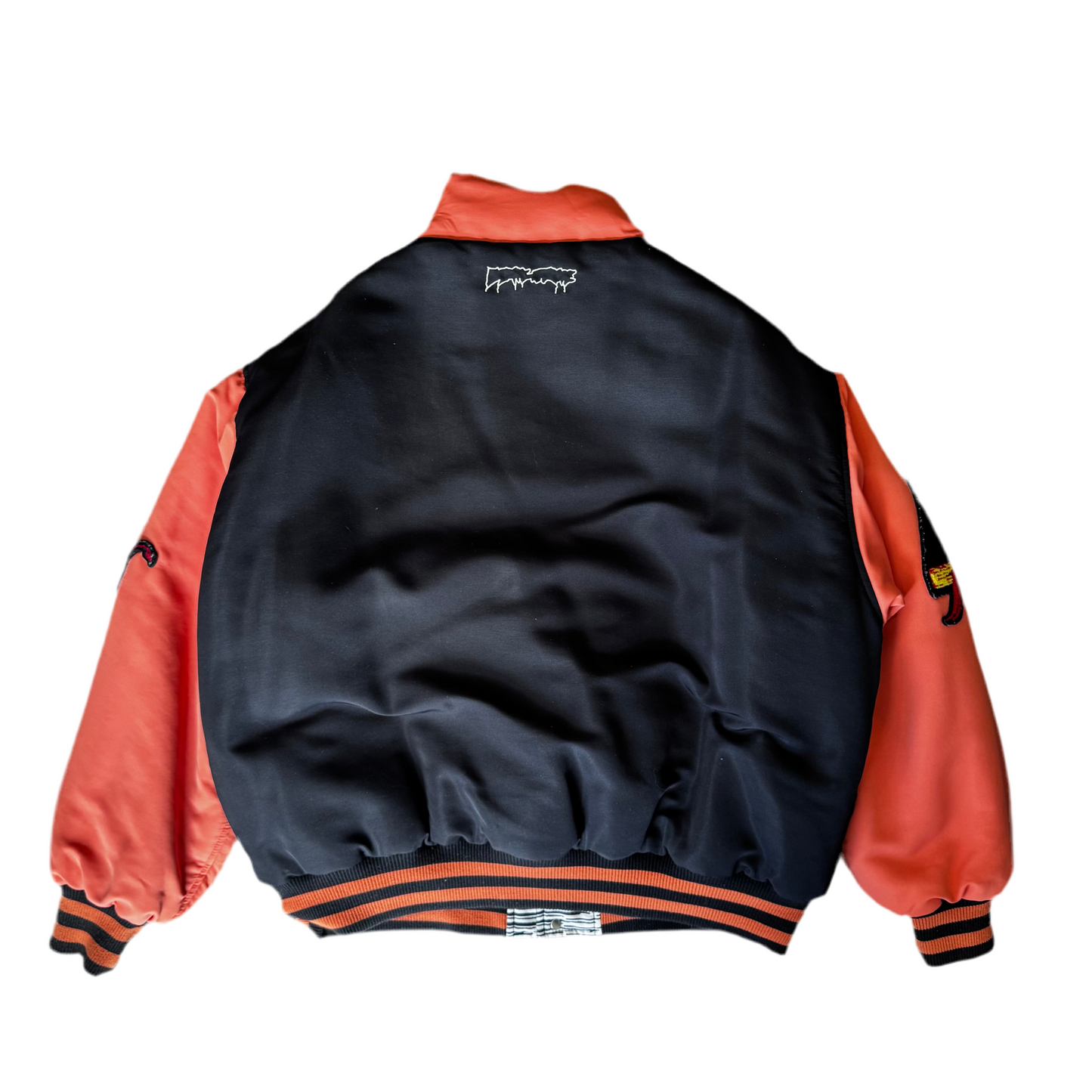 Fucking Awesome Holy Terror Reversible Varsity Puffer Jacket