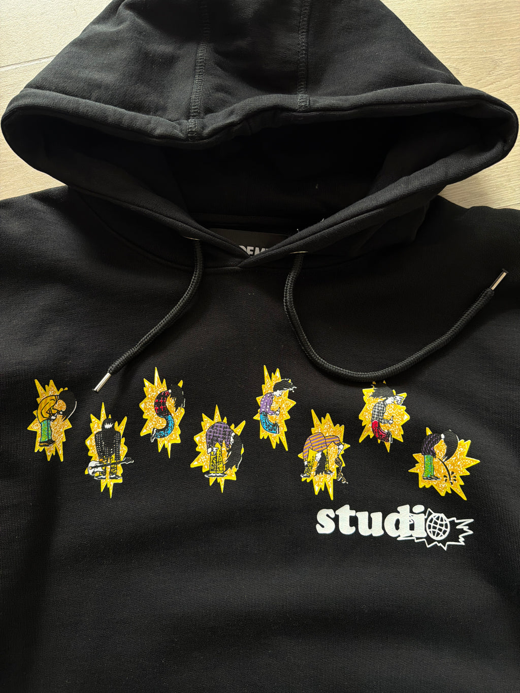 Pas De Mer Band Hoodie Black