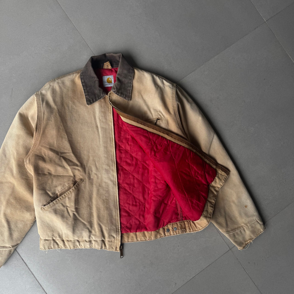 1980s Vintage Carhartt Detroit Jacket “Tan Fade”