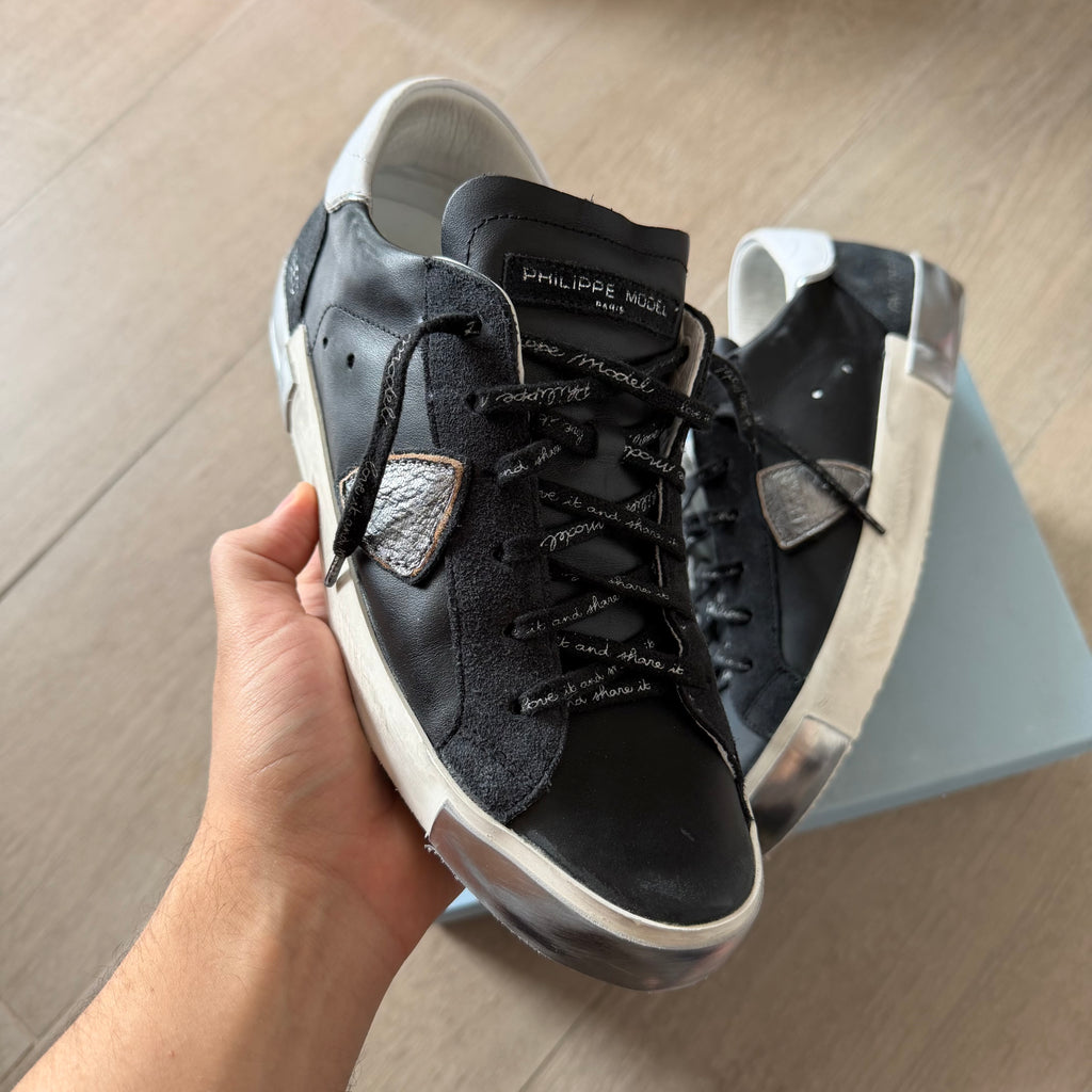 Philippe Model Paris Prsx Sneakers Black/Platinum