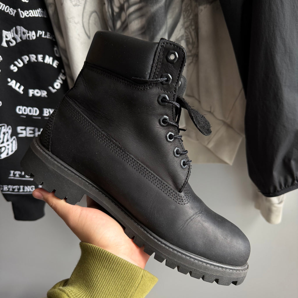 Timberland 6” Premium Nobuck Boots Black