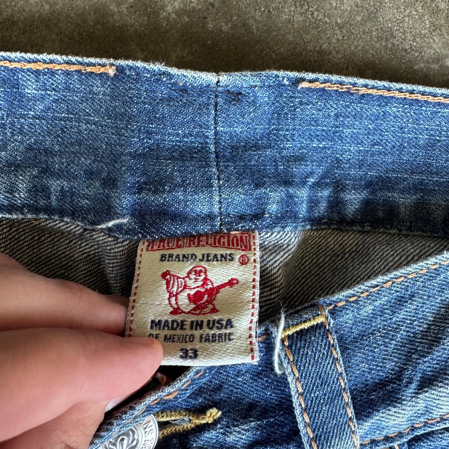 True Religion Denim Jeans 33w