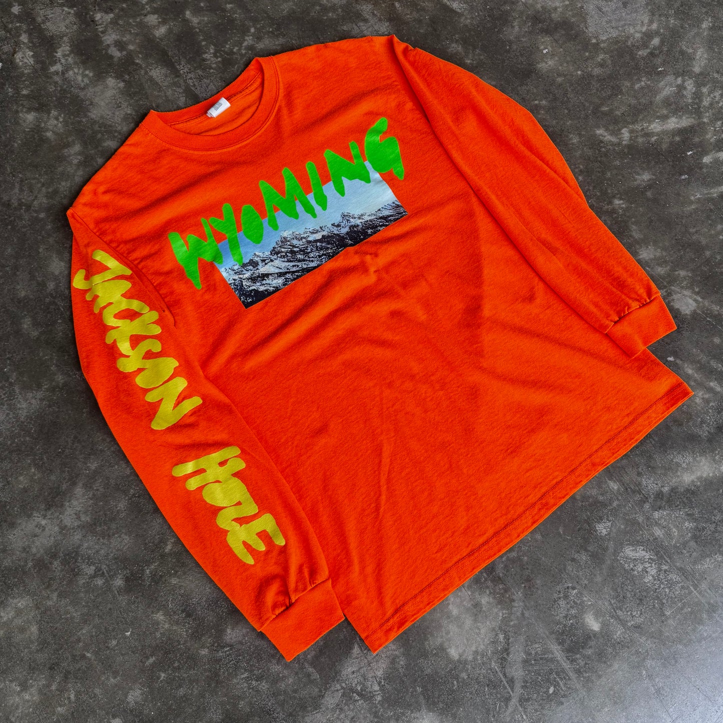 2018 Kanye West Wyoming Longsleeve Tee