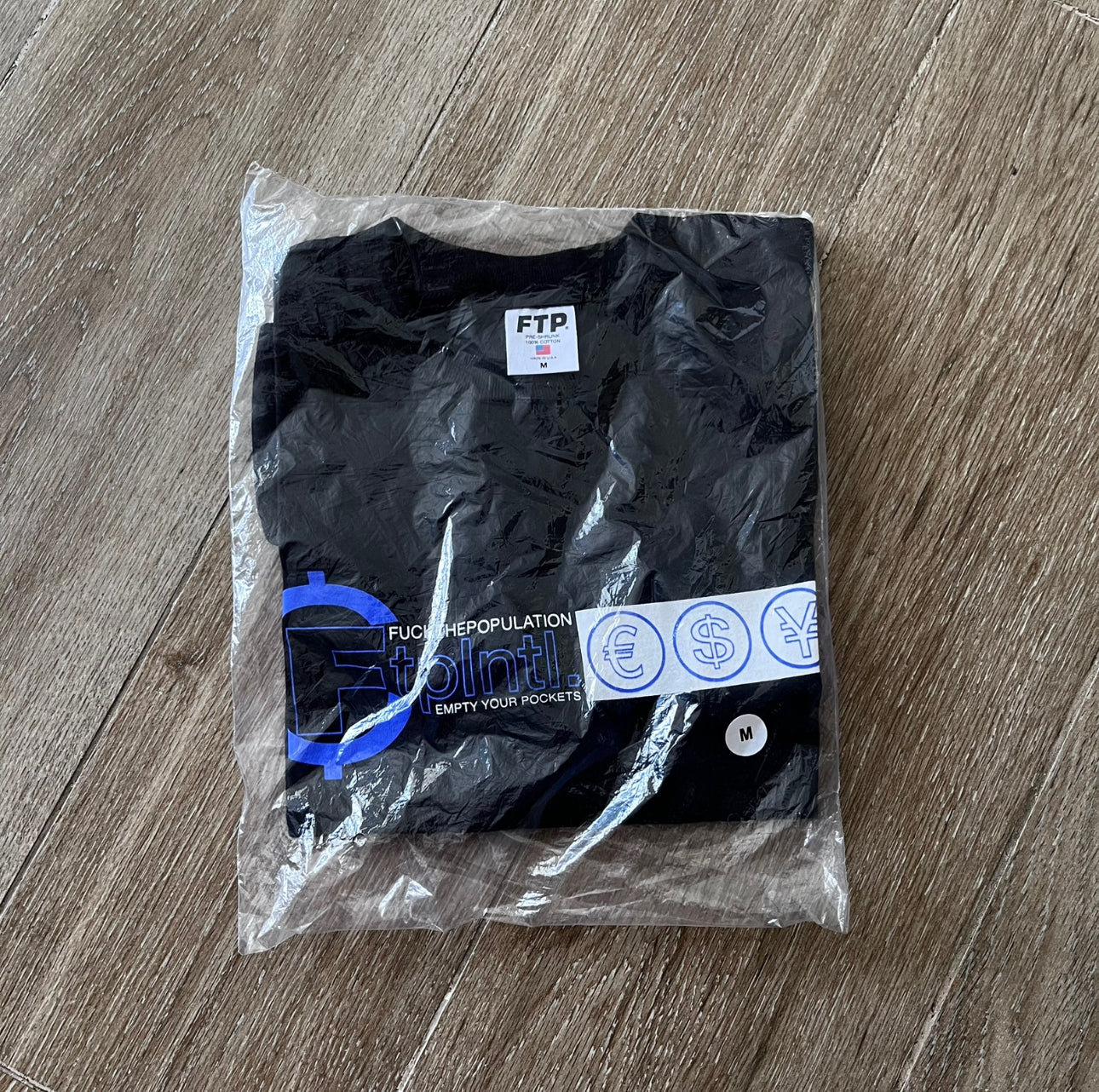 Fuck The Population Currency Tee