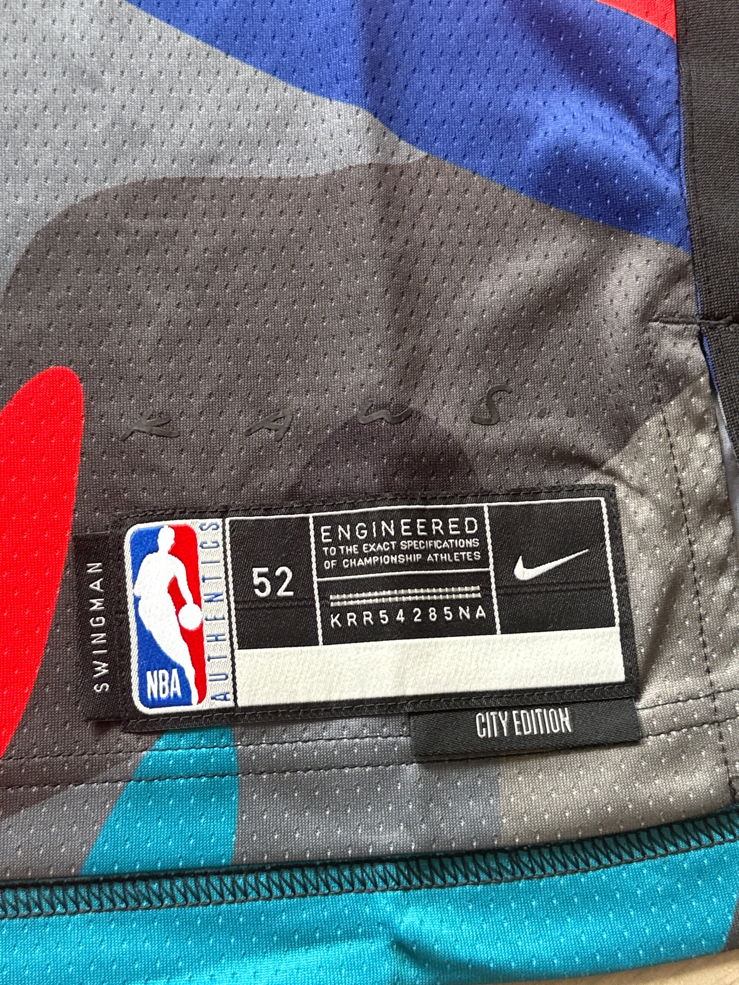 Nike x Kaws Brooklyn Nets Basketball Jersey “Bridges”