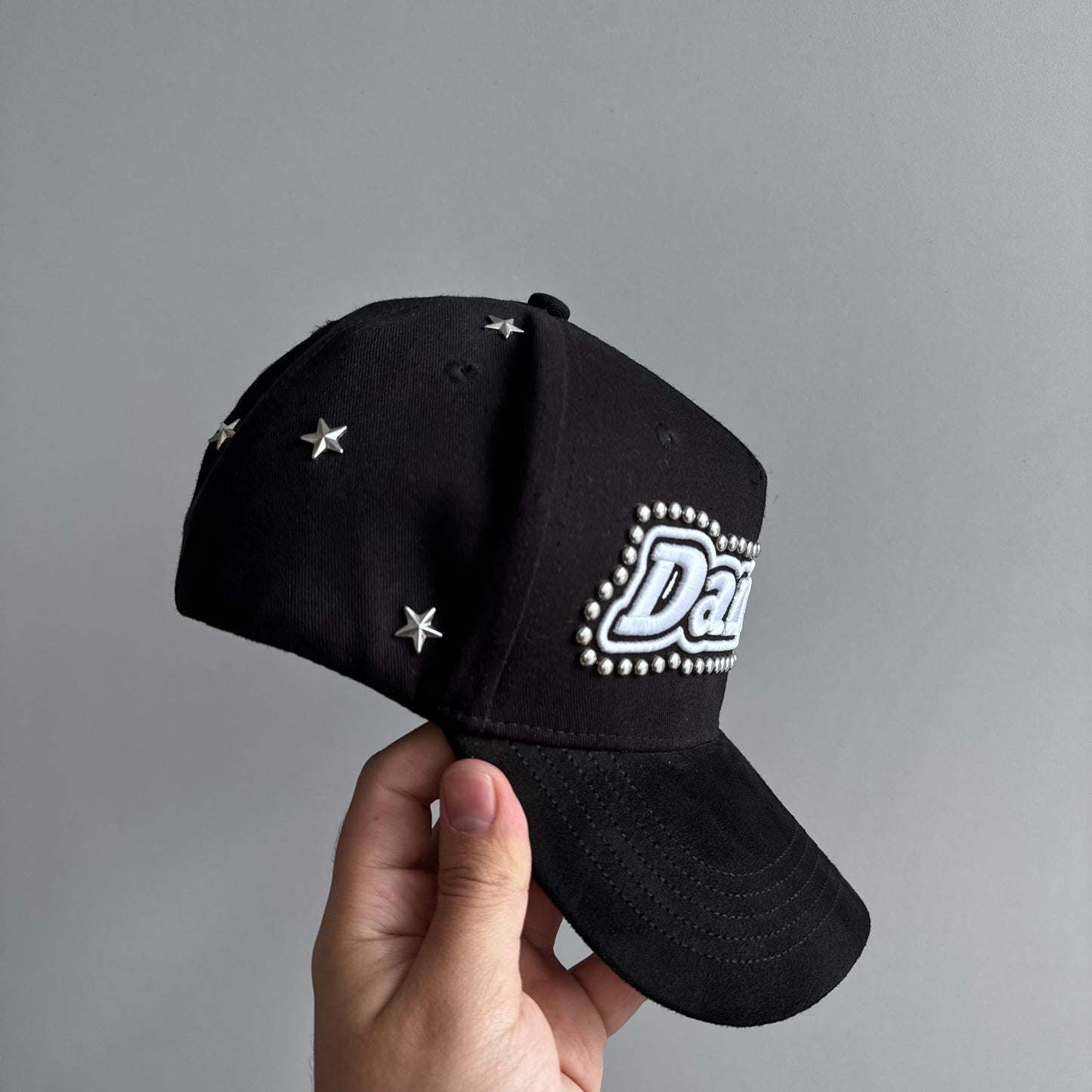 Dandy Hats Stars&Studs Cap Black