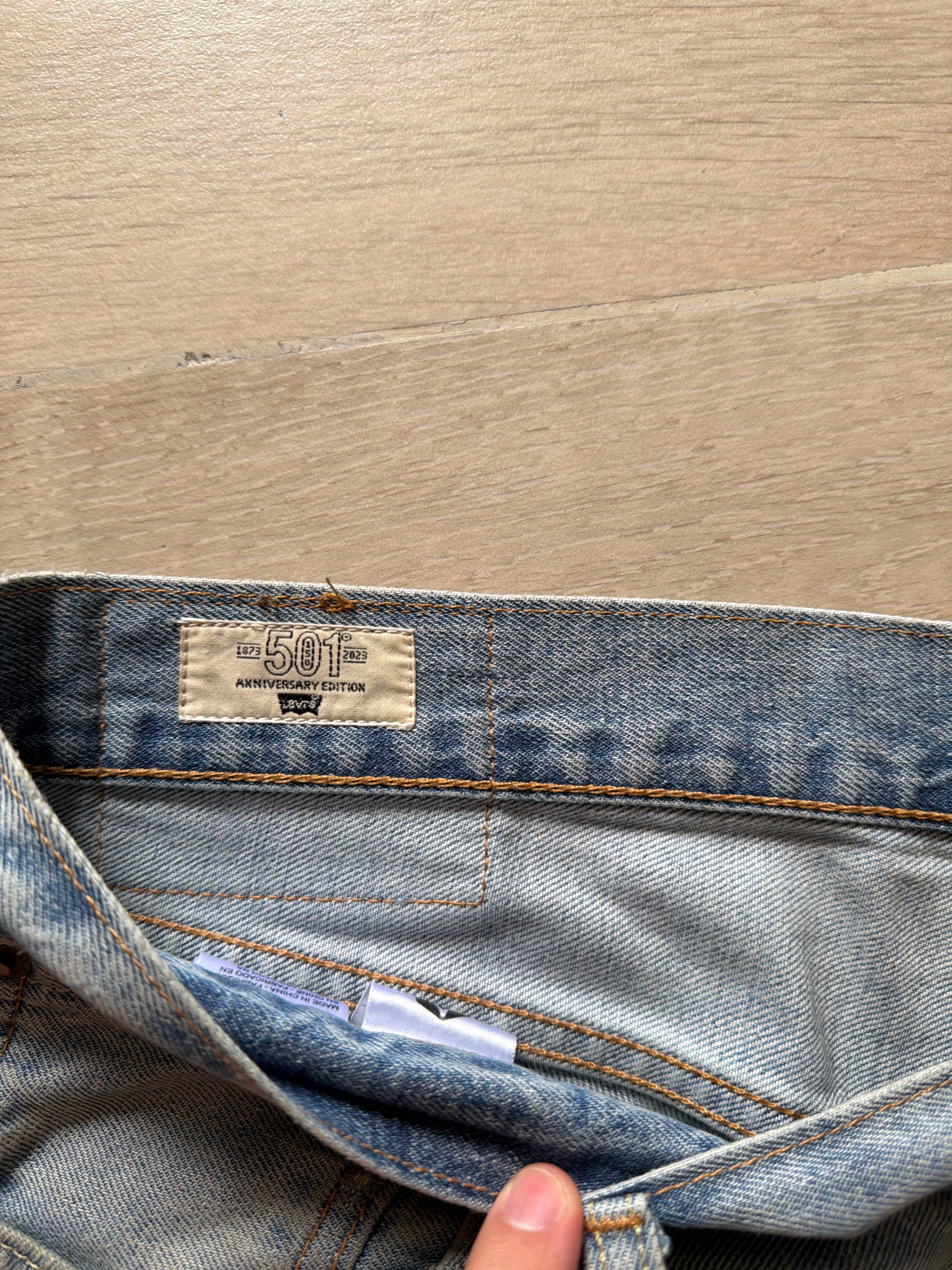 Levis 150th Anniversary Special Edition Selvedge Denim Jeans “Sashiko”