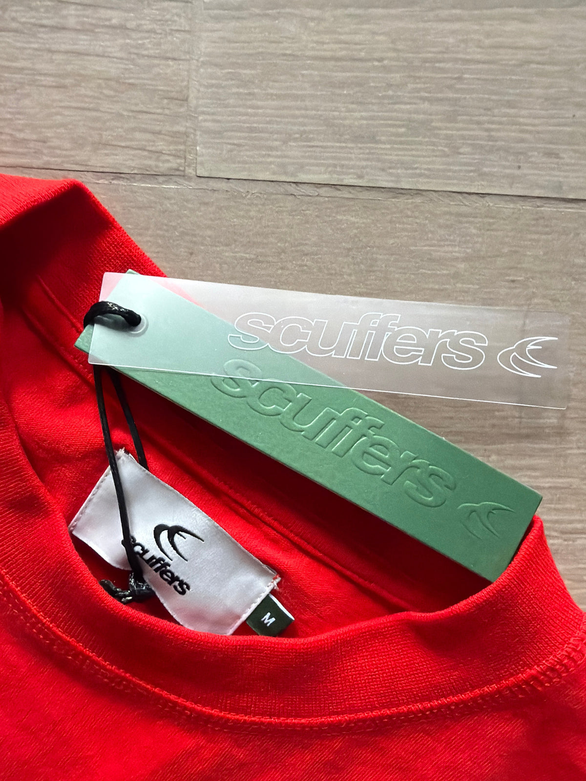 Scuffers Flock Tee Red (M)
