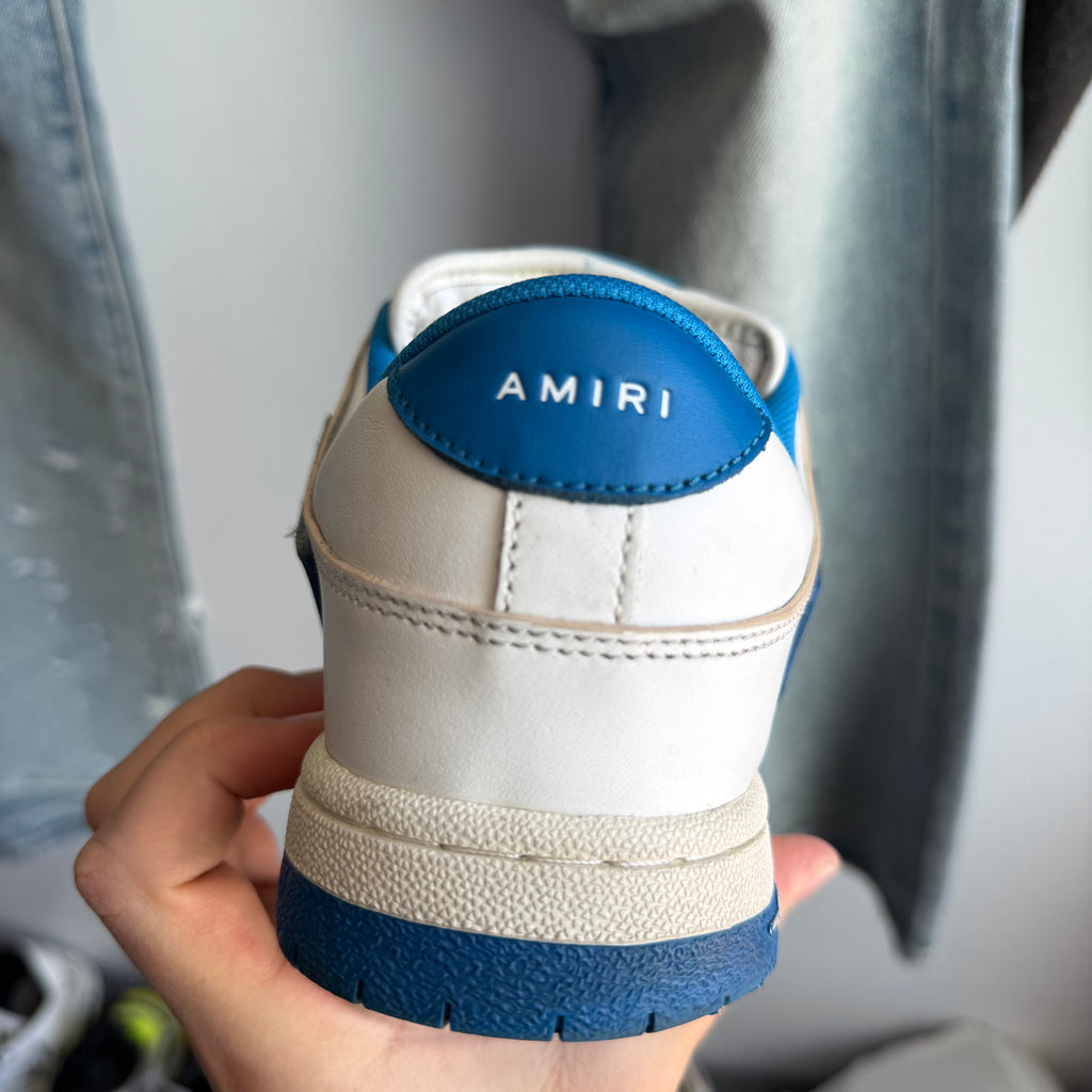 Amiri Skel Top Low White/Blue (41EU)
