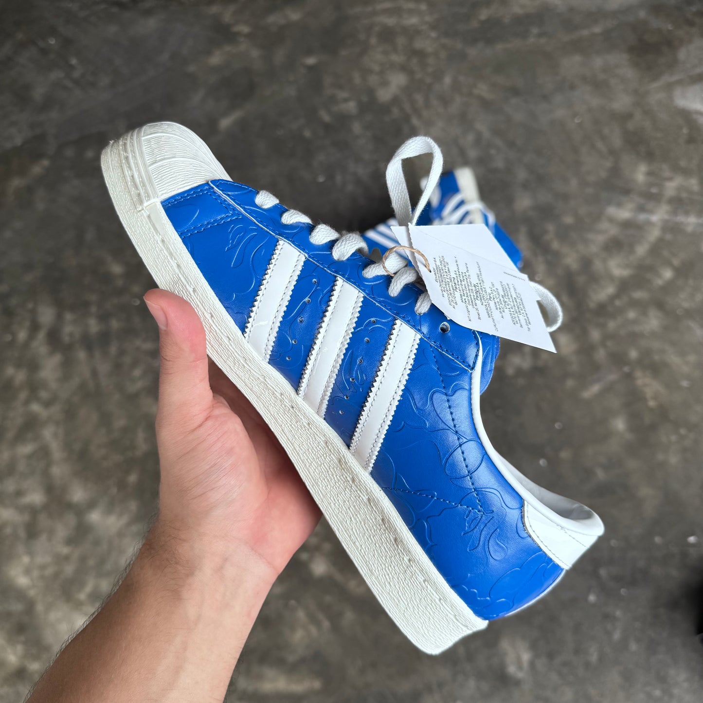 Adidas x Bape Superstar Vintage Sneakers