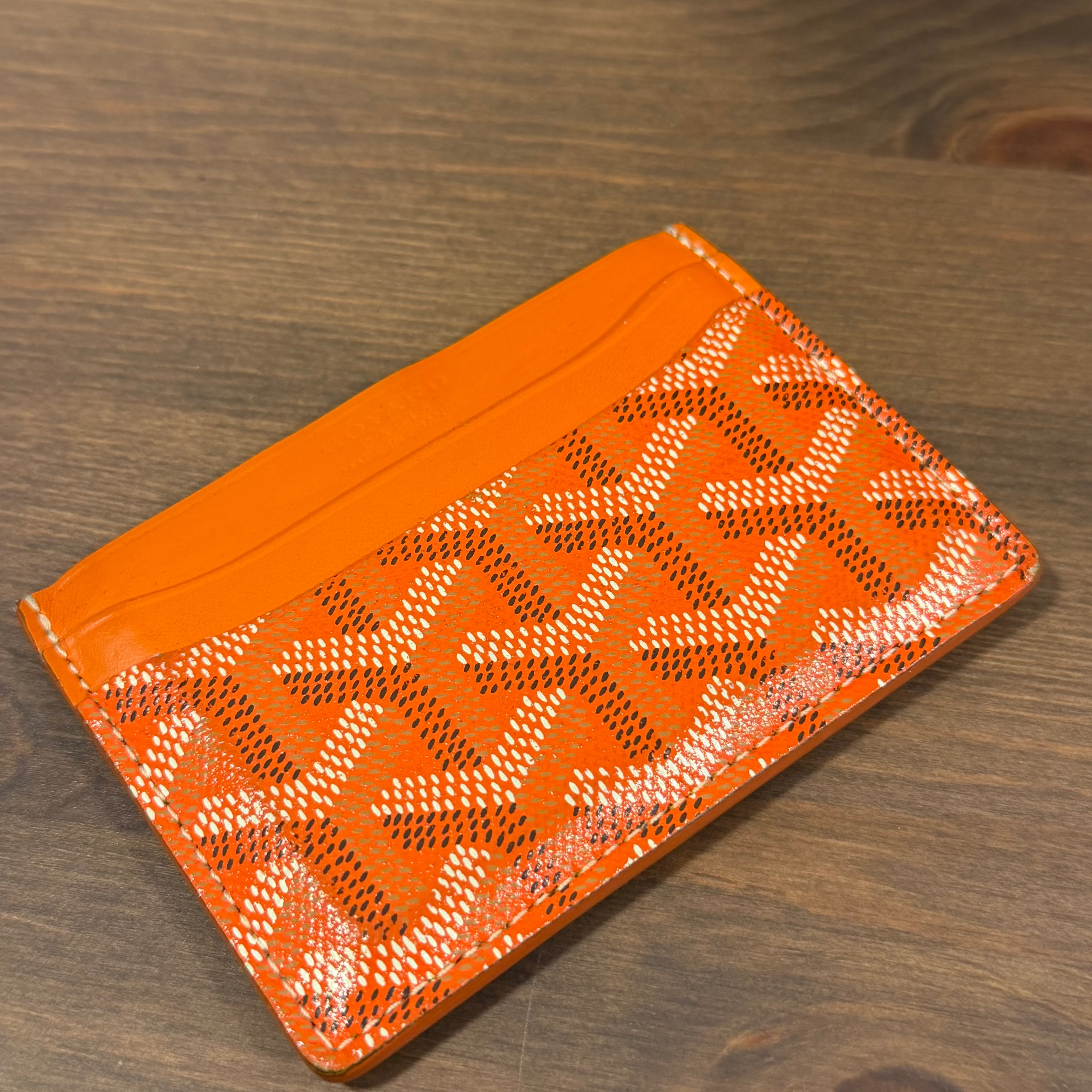 Goyard Saint Sulpice Orange Cardholder