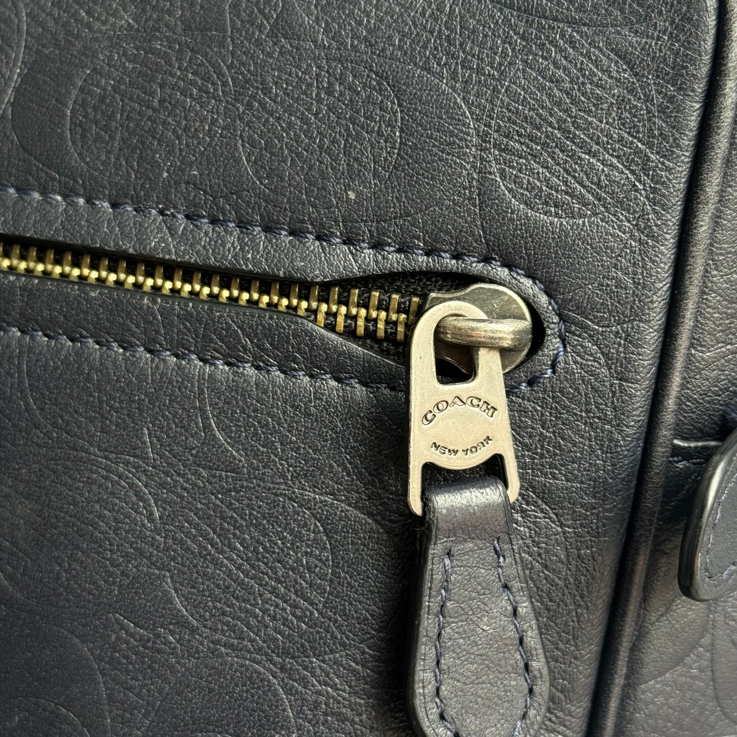 Coach Monogram Side Bag