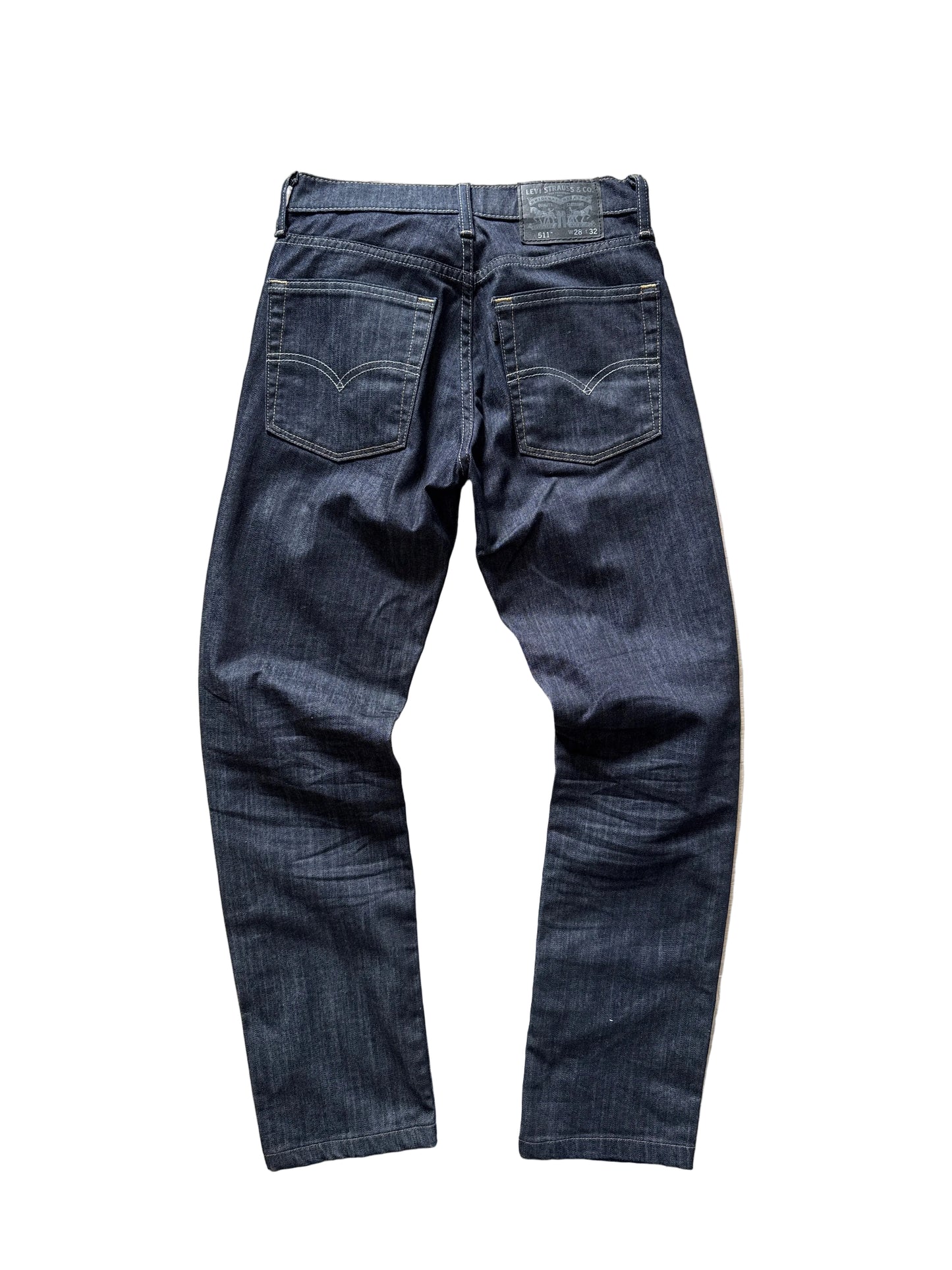 Levis 511 Black Label Tag Black Denim Jeans