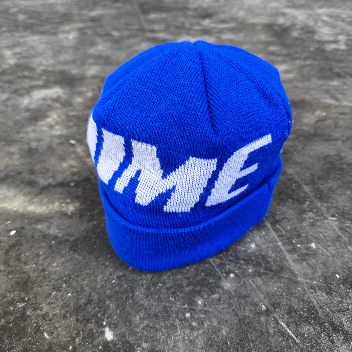 Dime Skateboards Blue Beanie