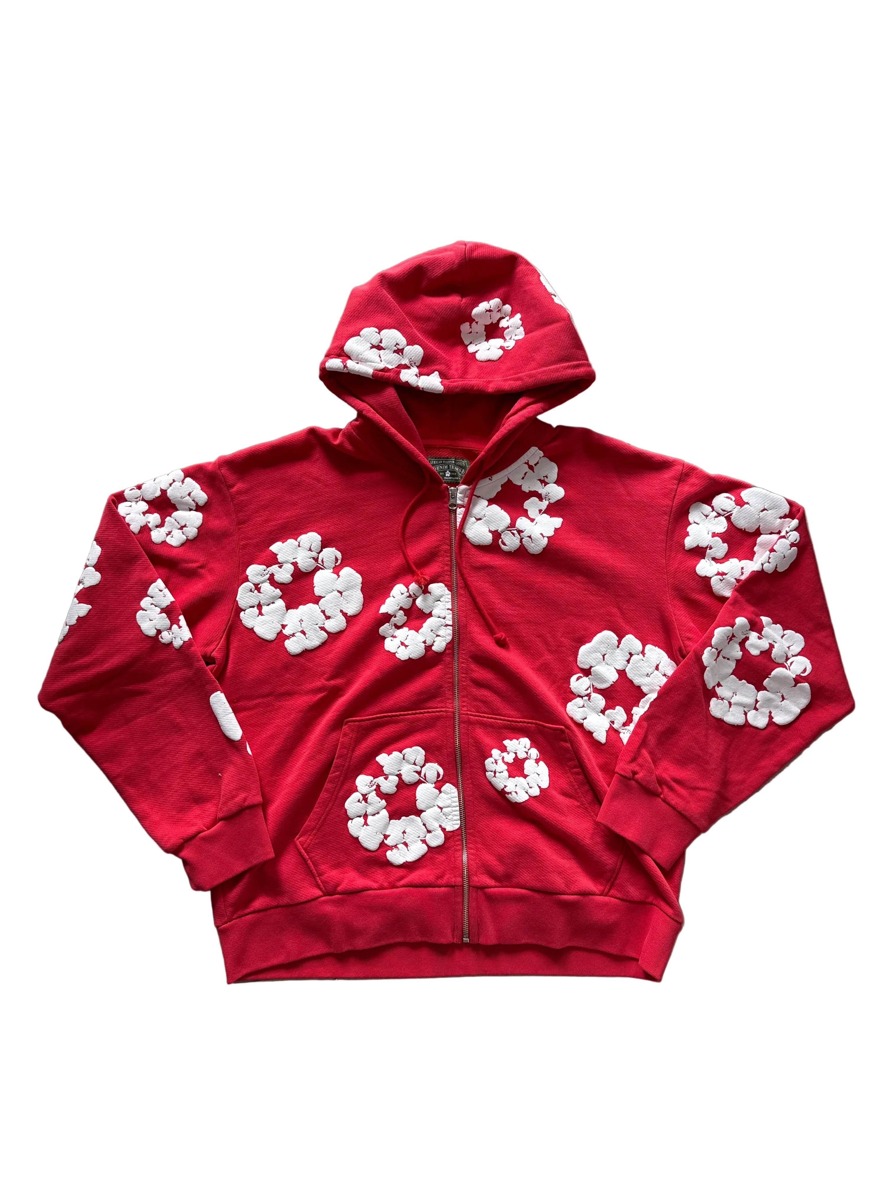 Denim Tears Cotton Wreath Zip Hoodie – drippinchimba