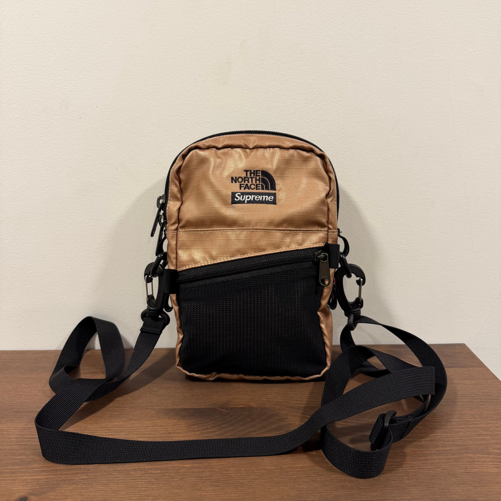 Supreme x The North Face Metallic Shoulder Bag Rose