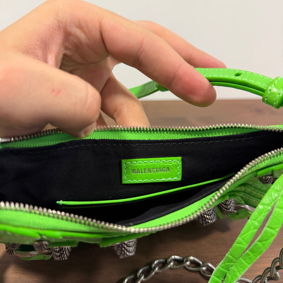 Balenciaga Mini Croc Le Cagole Purse
