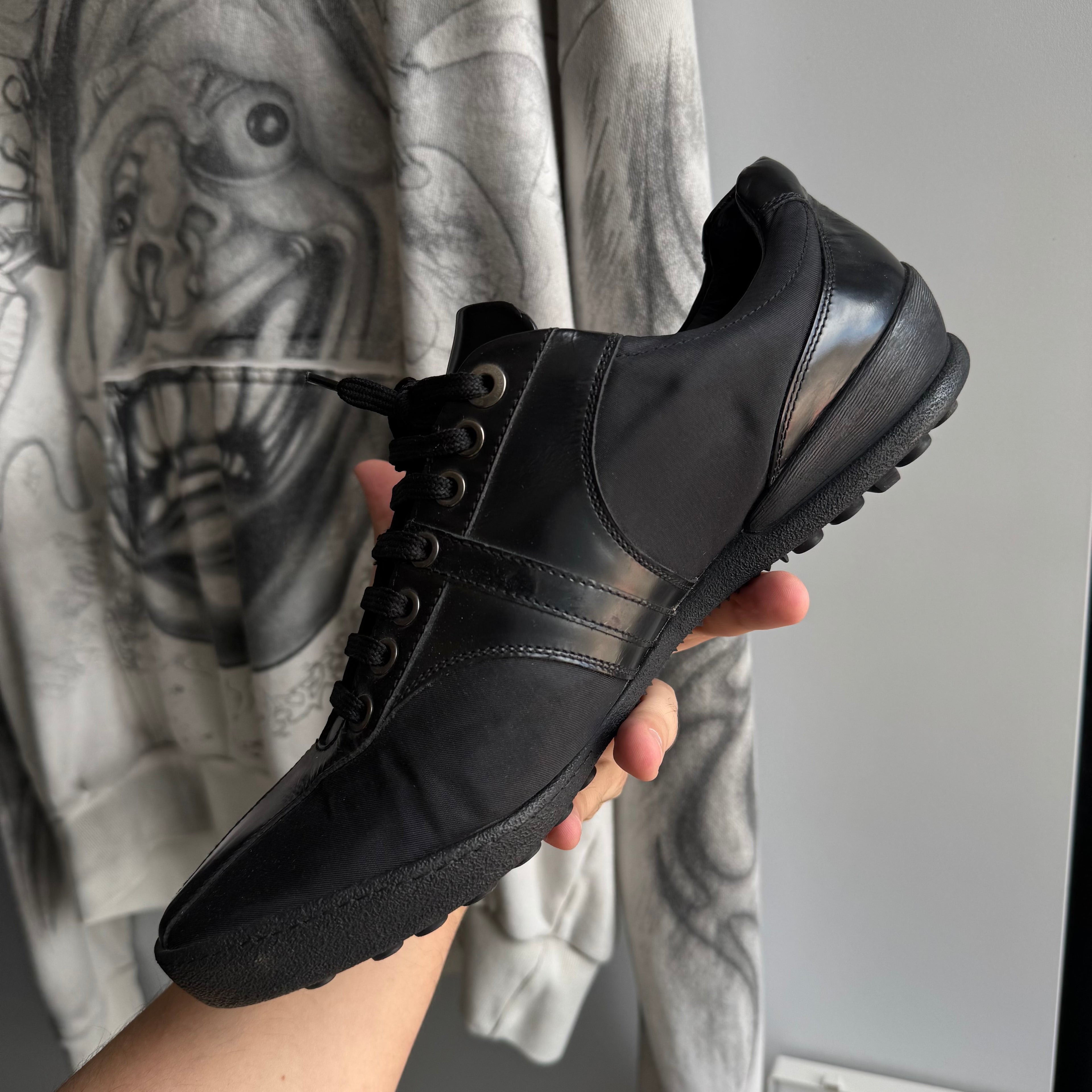 Zegna Sport Leather Sneakers