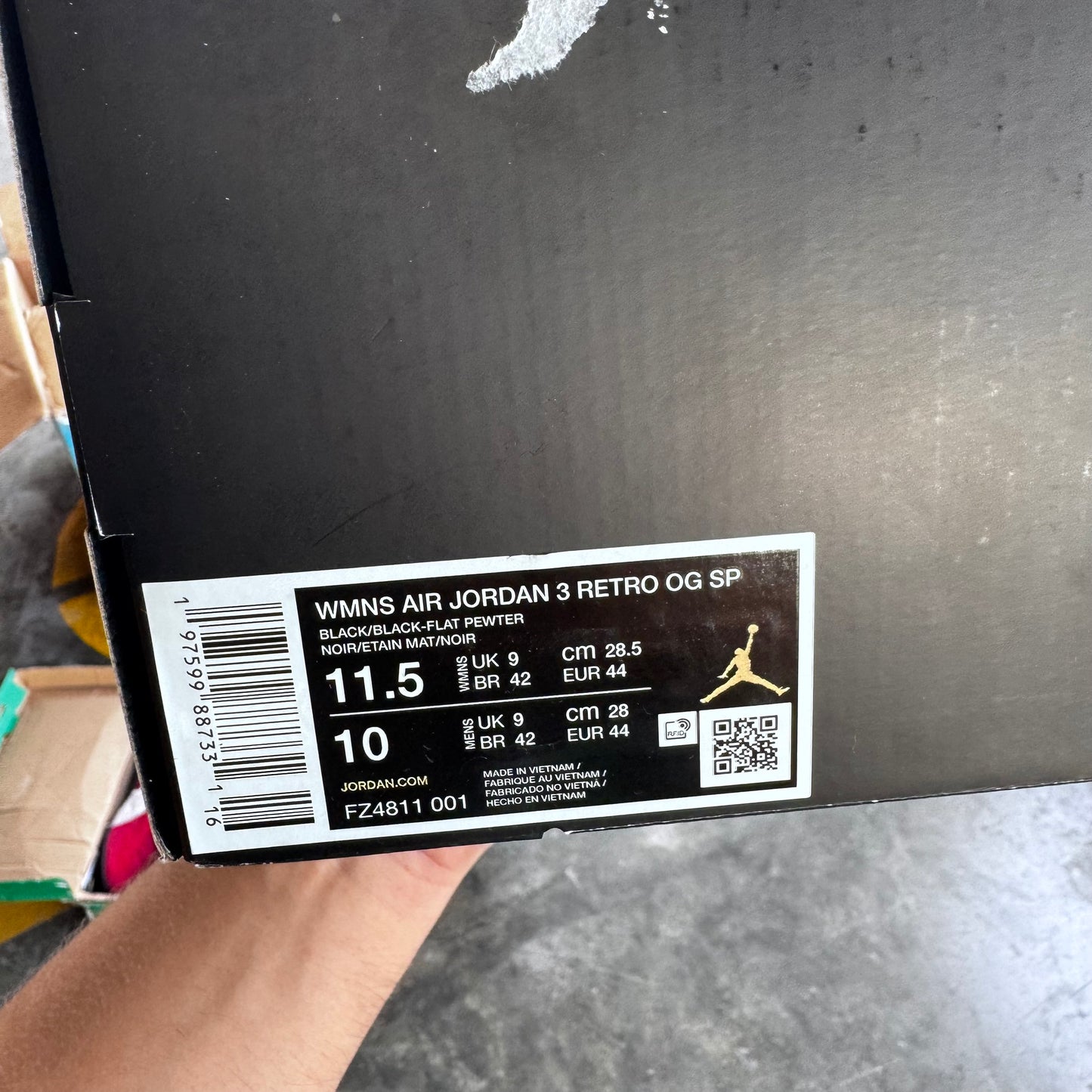 Jordan 3 A Ma Maniére WYWS