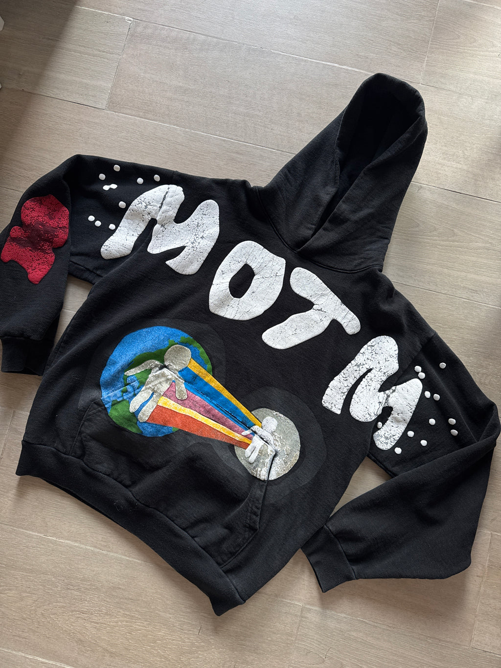 FW20 Kid Cudi x Cactus Plant Flea Market MOTM III “I AM CURIOUS” Hoodie Black
