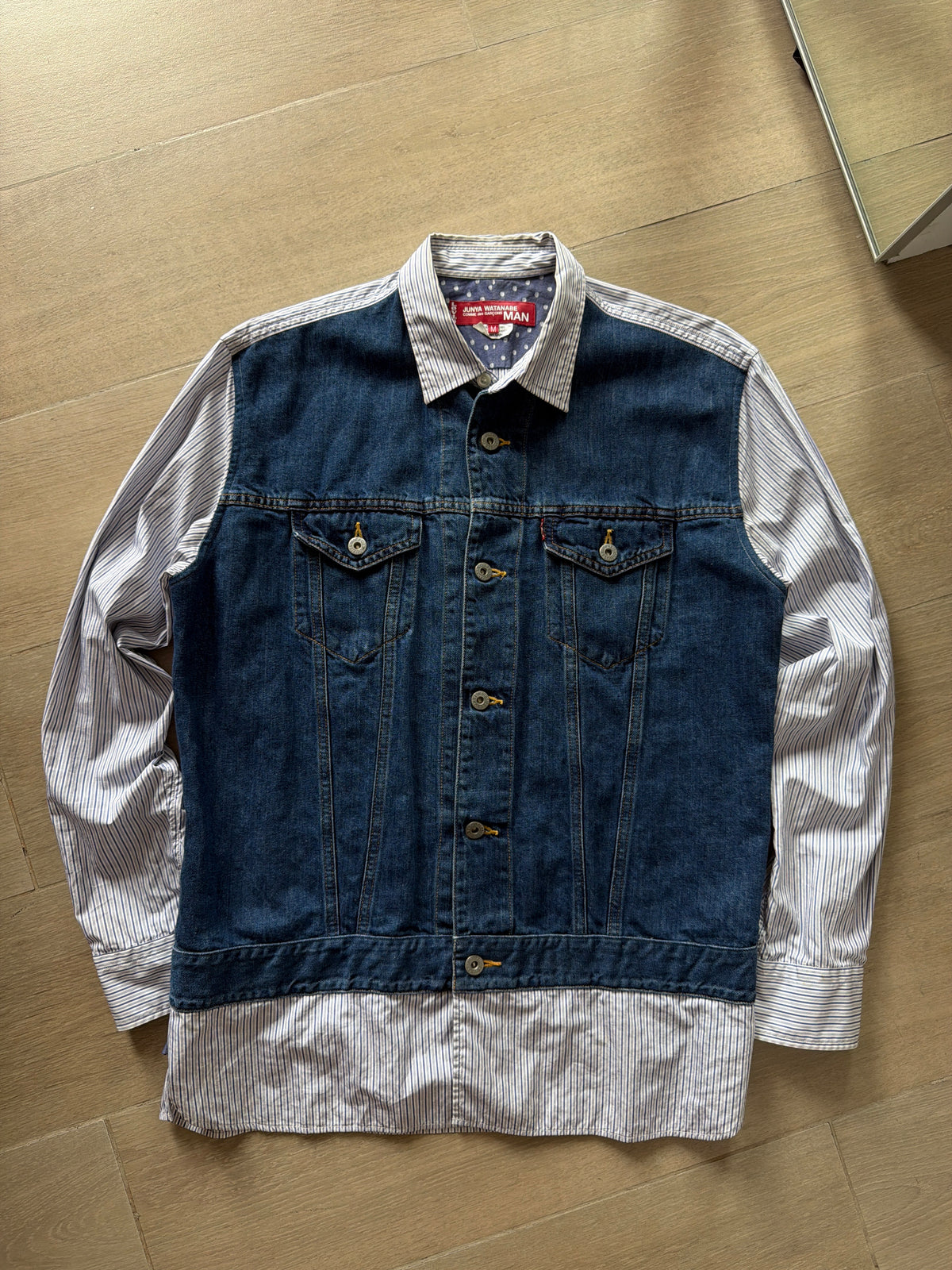 Junya Watanabe MAN Comme Des Garçons x Levi's Oversized Hybrid Shirt Jacket (M)